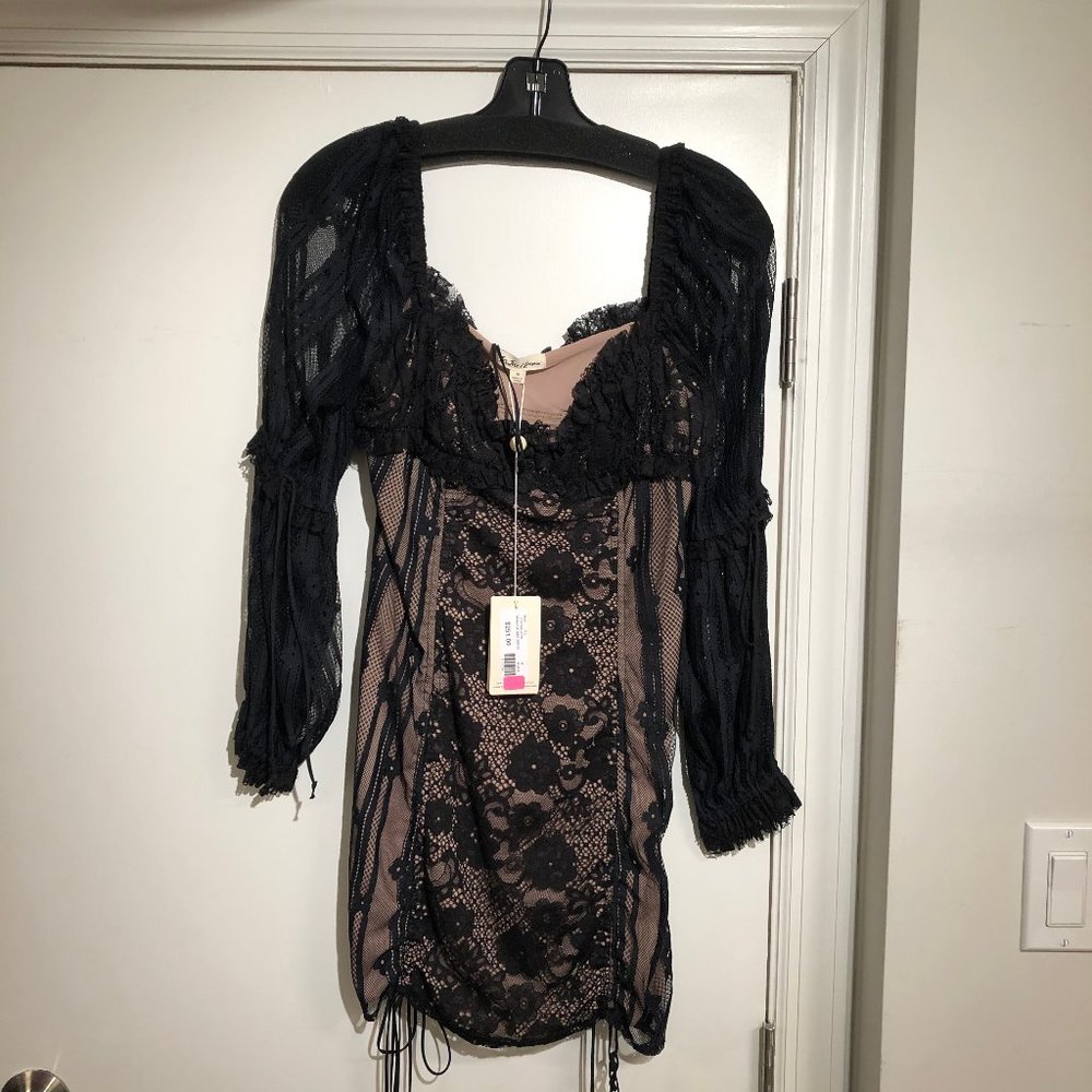 FOR LOVE AND LEMONS MONROE MINI DRESS
